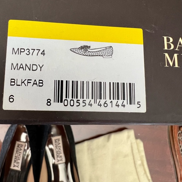 Badgley Mischka Women's Mandy Loafer Flat - New in Box - Size 6 - Picture 5 of 14